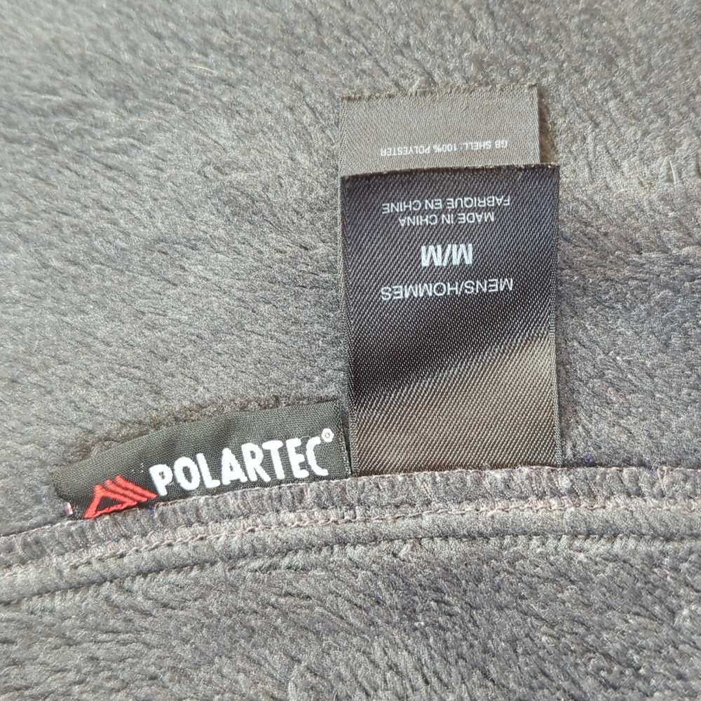 The North Face Apex Polartec Summit Series Jacket MEDIUM Blue Gray Pockets - Picture 8 of 16